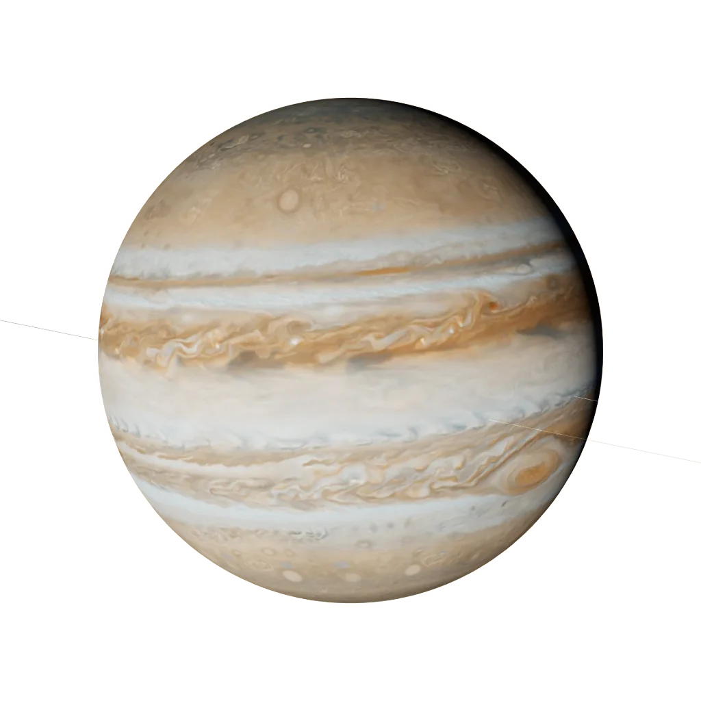 Jupiter from the engine